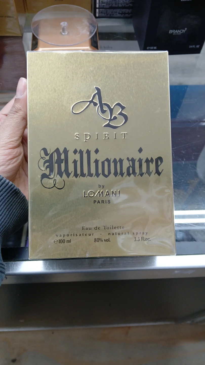 Lomani Millionaire Spirit Eau de Toilette for Men, 100ml
