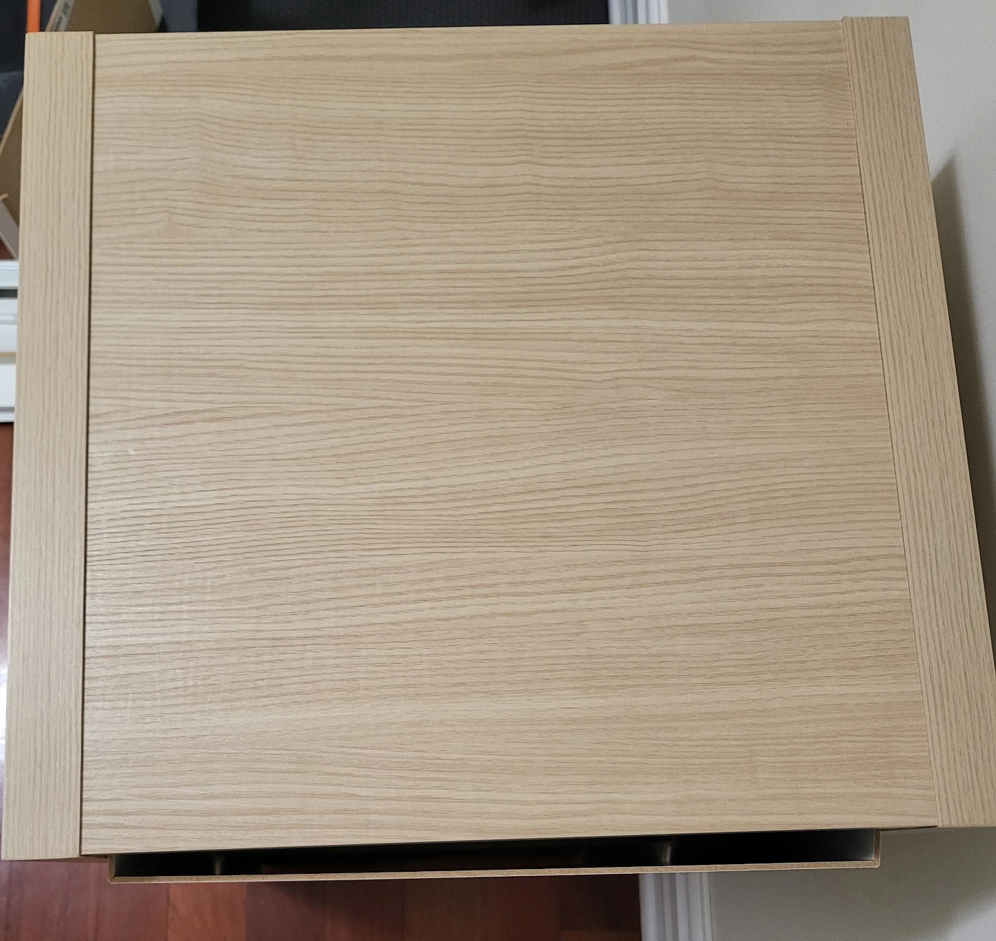 White & Oak Two-Door Cabinet - photo 3