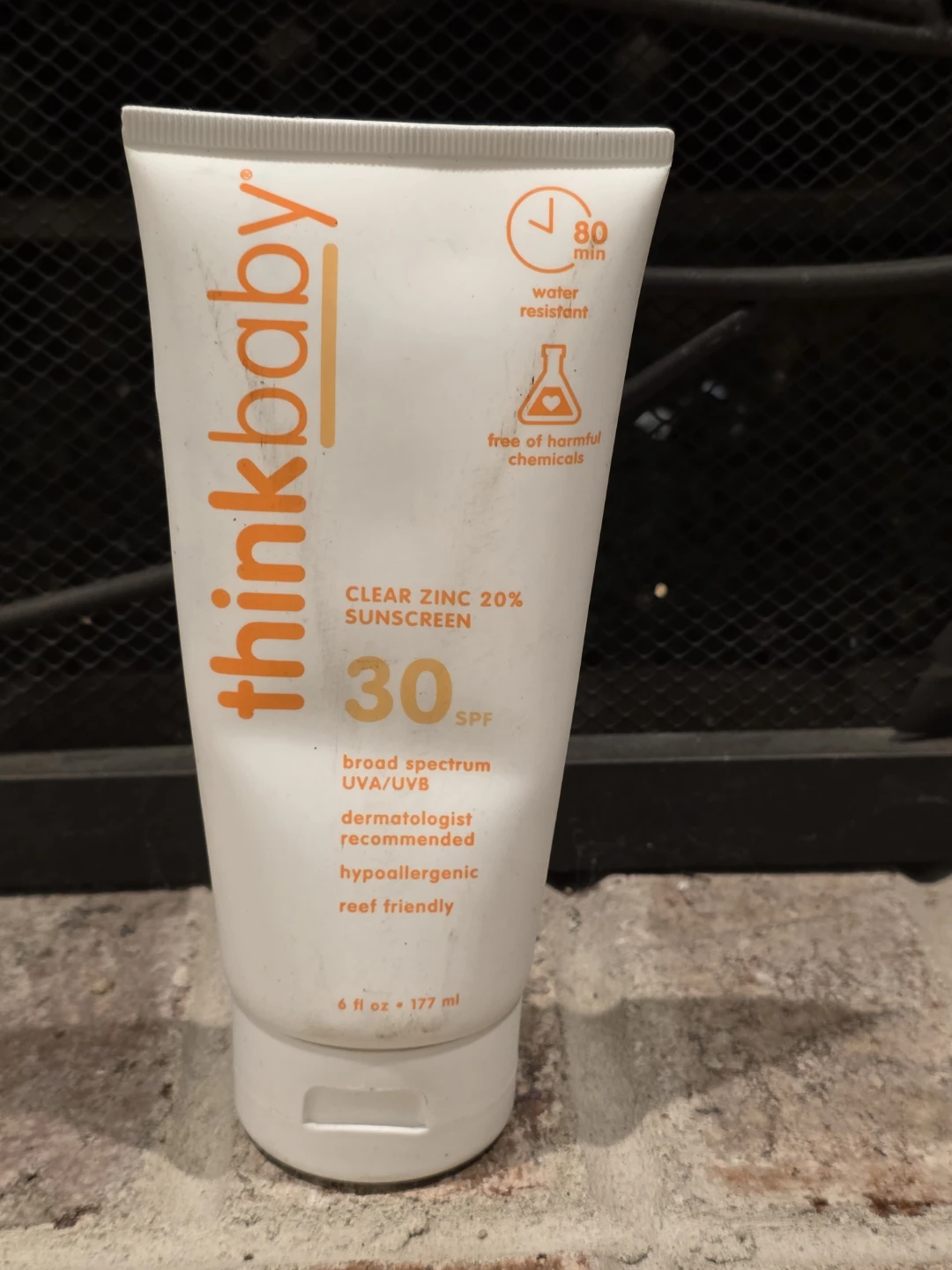 thinkbaby Clear Zinc 20% SPF 30 Sunscreen 177ml