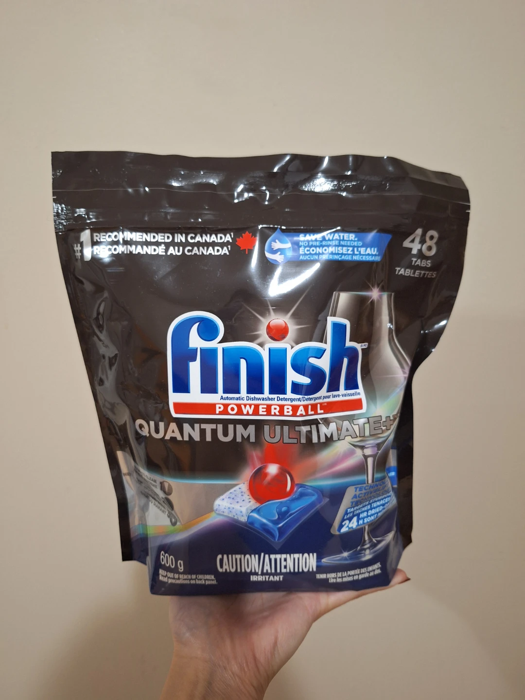 Finish Quantum Ultimate+ Dishwasher Tabs - 48 Count