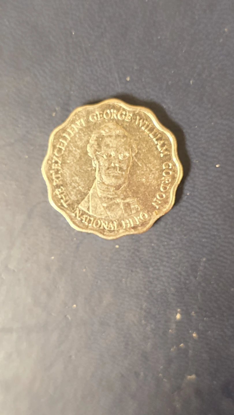 Jamaica 10 Dollars Coin 2000 George William Gordon - photo 3
