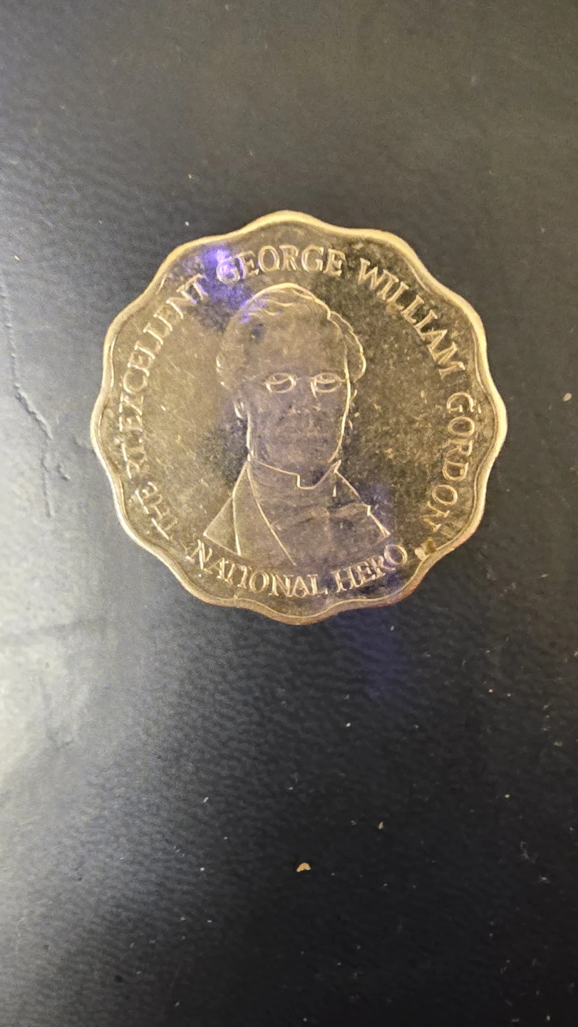 Jamaica 10 Dollars Coin 2000 George William Gordon - photo 4