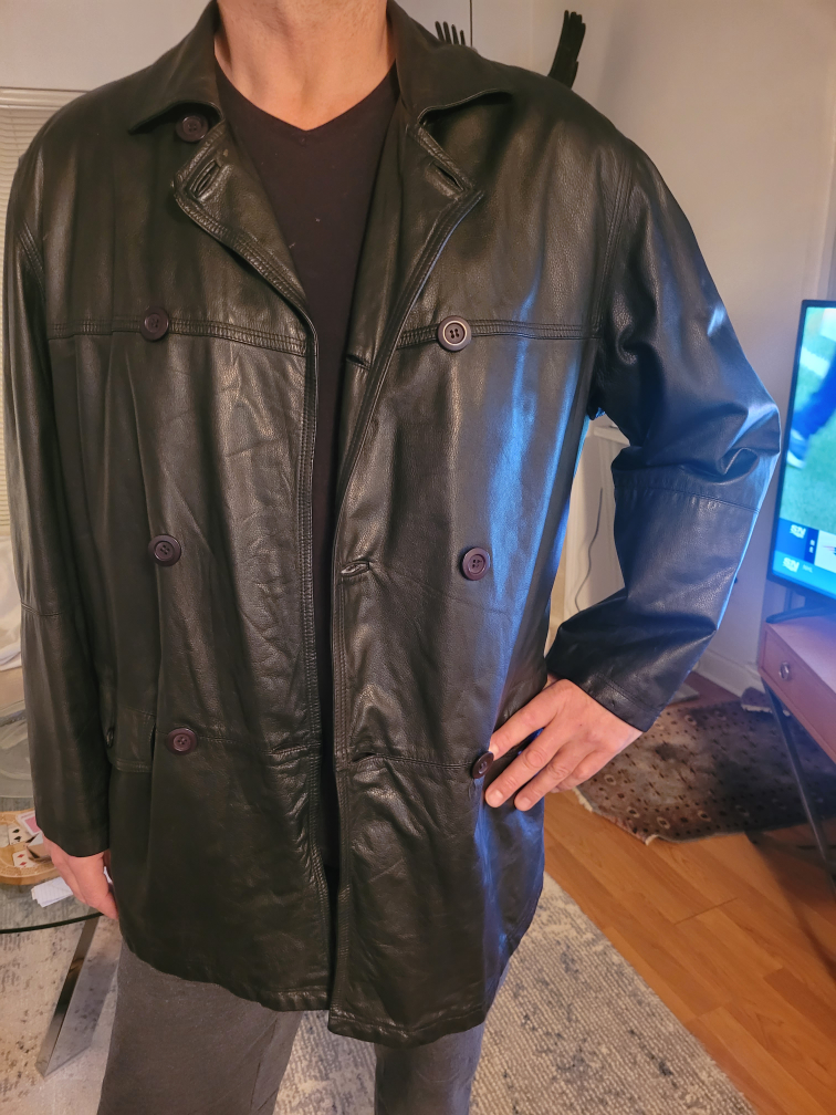 Versace INSTANTE Leather Jacket - photo 2