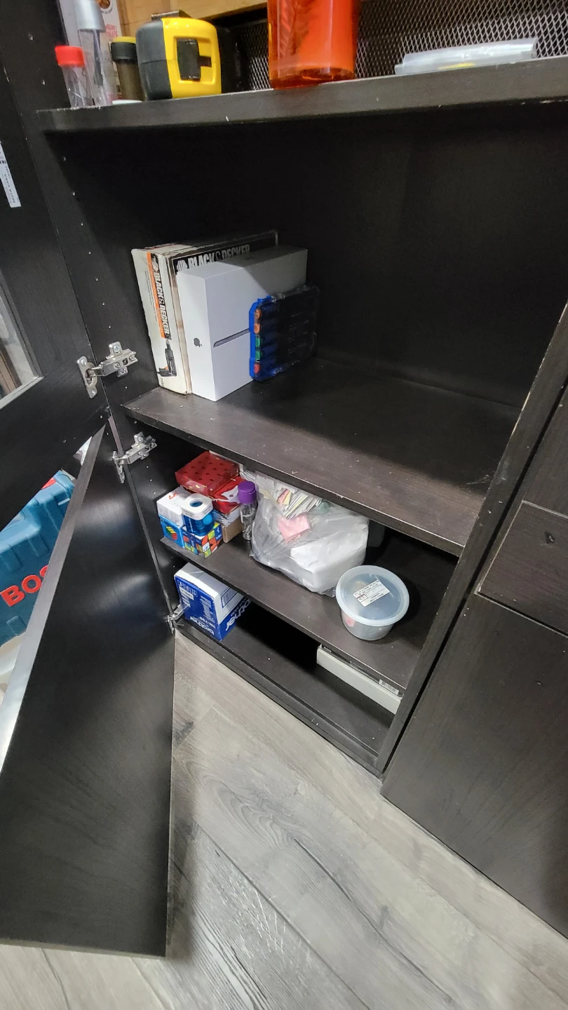 Two IKEA Billy Bookcases with Glass Doors - photo 3