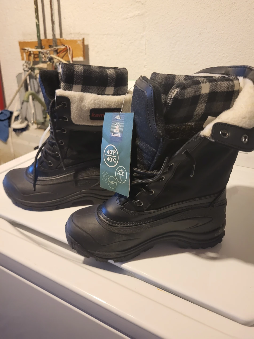 Kamik Black Winter Boots
