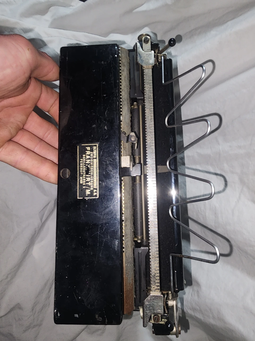 Olympia PROGRESS Typewriter - photo 4