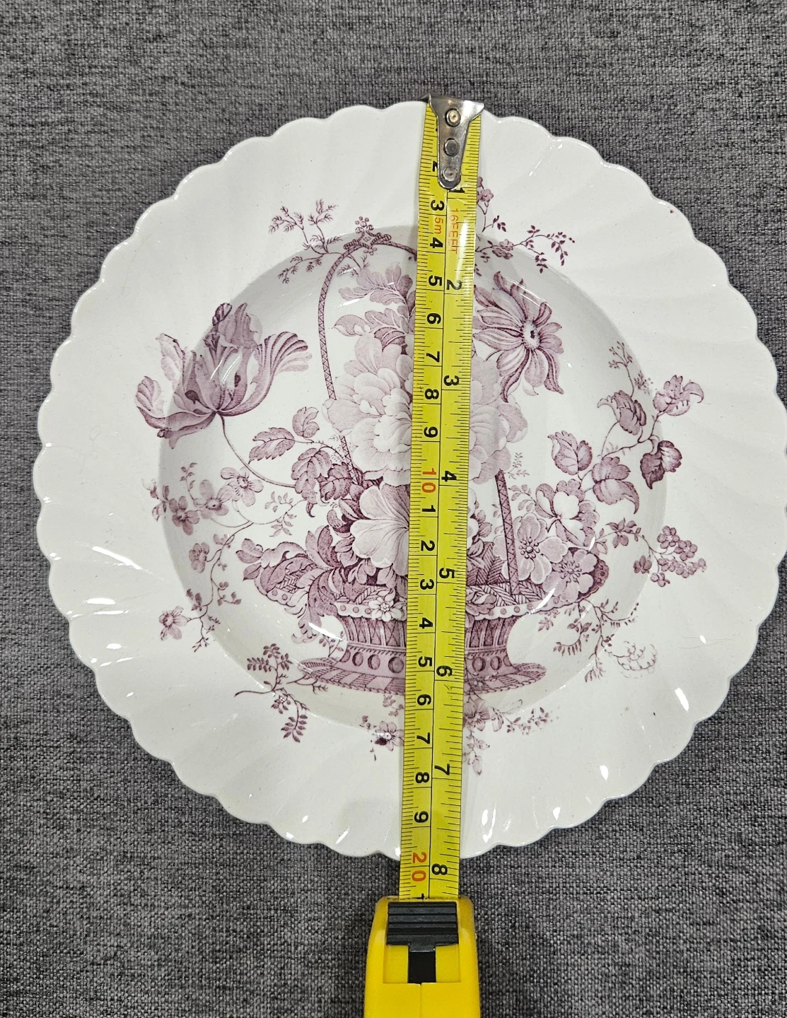 Charlotte Lavender decorative small collectible plate - photo 4