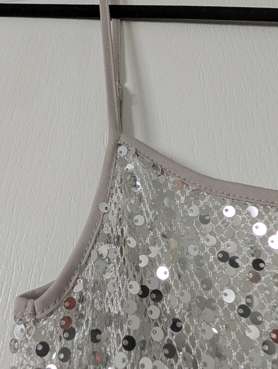 Silver Sequin Maxi Dress - photo 3