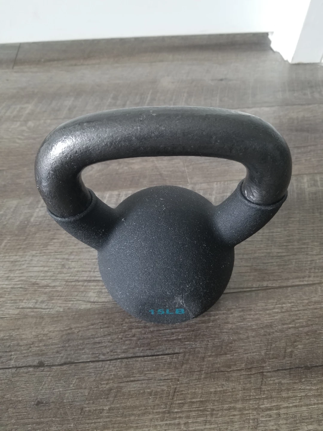 15 lb Kettlebell- cast iron