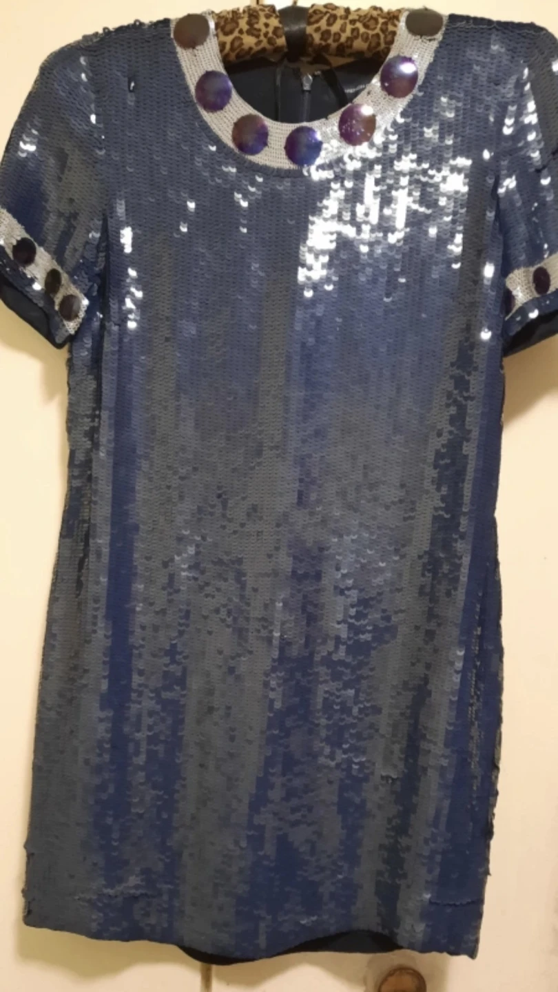 Sequin Dress - Blue