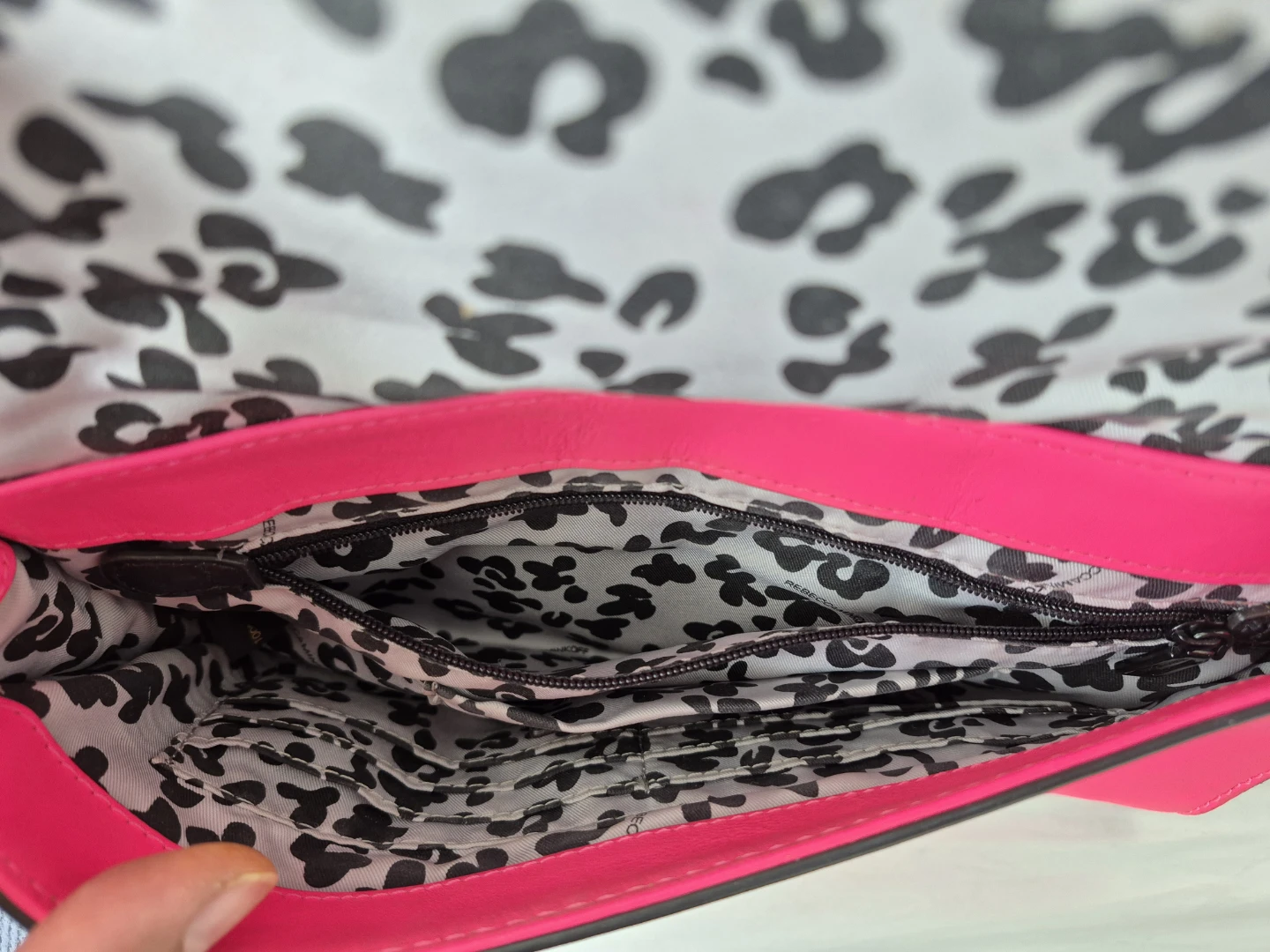 Rebecca Minkoff Quilted Pink Leather Crossbody Bag - photo 3