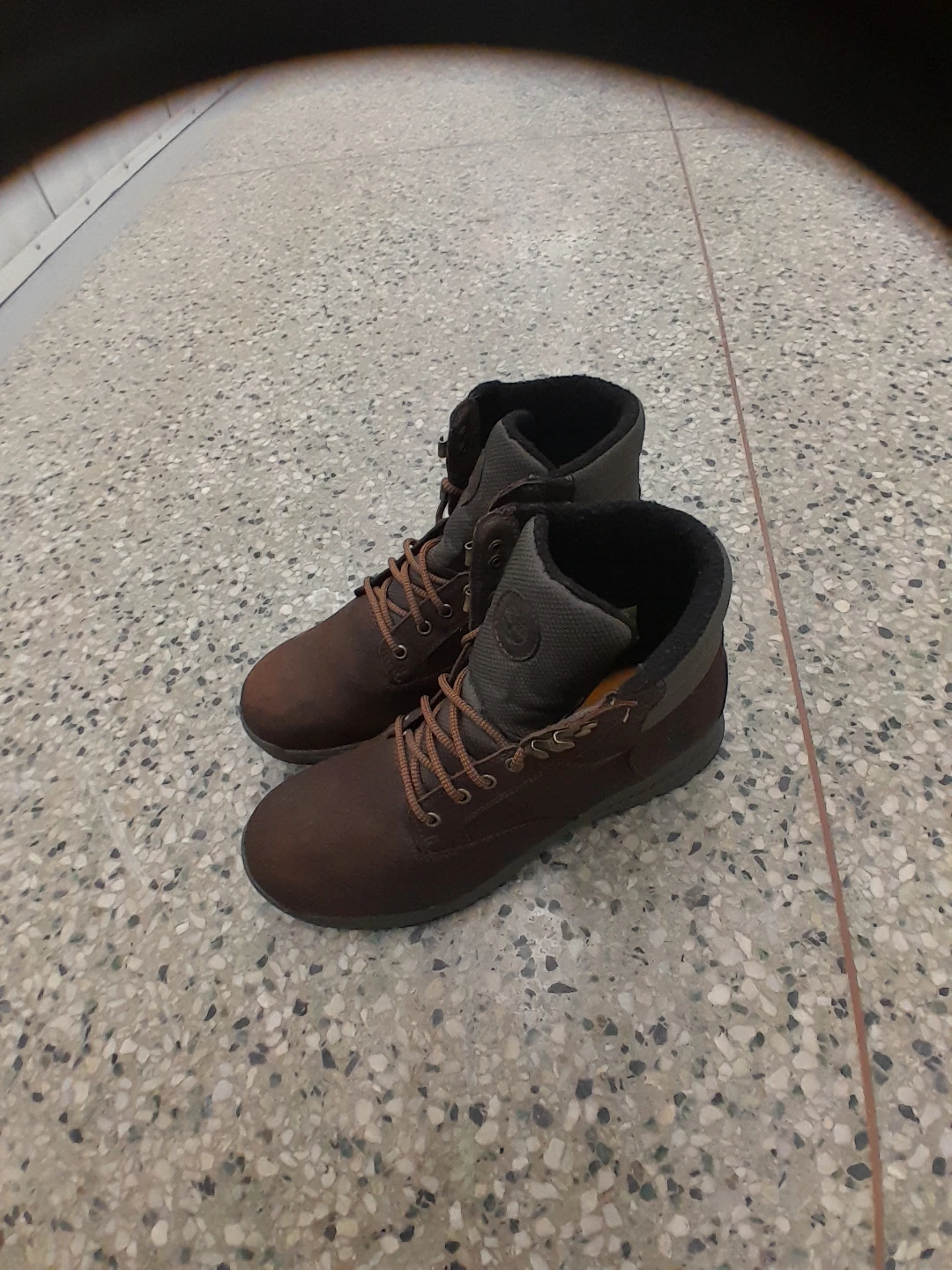 Timberland Brown Leather Boots Men's size 10 - photo 5