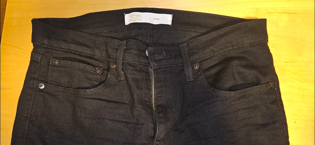 Two Jeans. Levi Strauss Skinny Black. NEED GONE ASAP