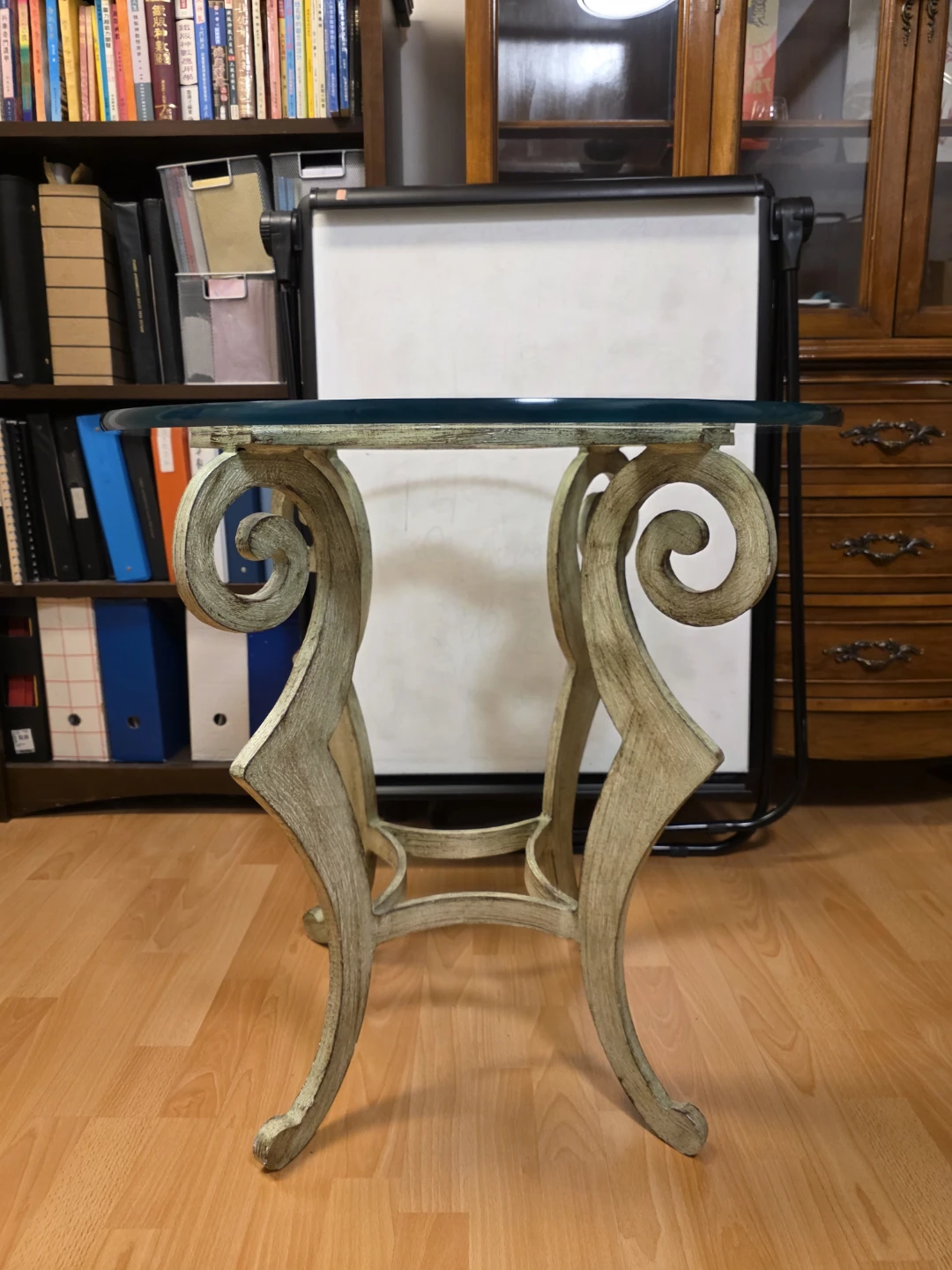 Glass Top Accent Table - photo 2