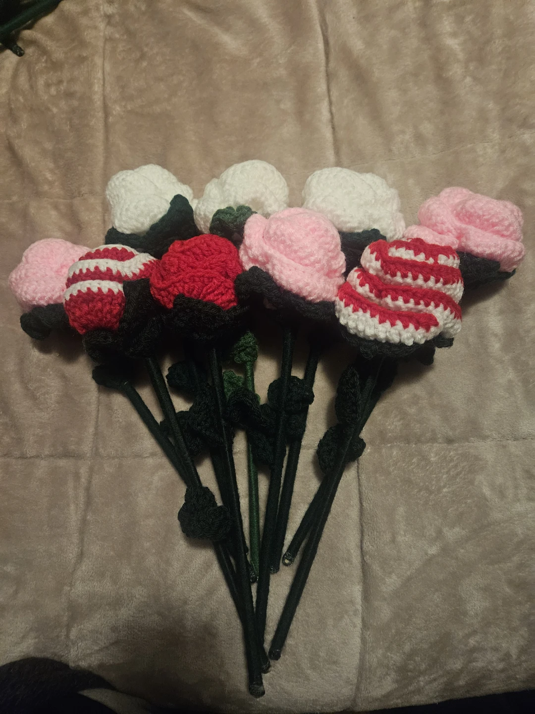 Crocheted Roses