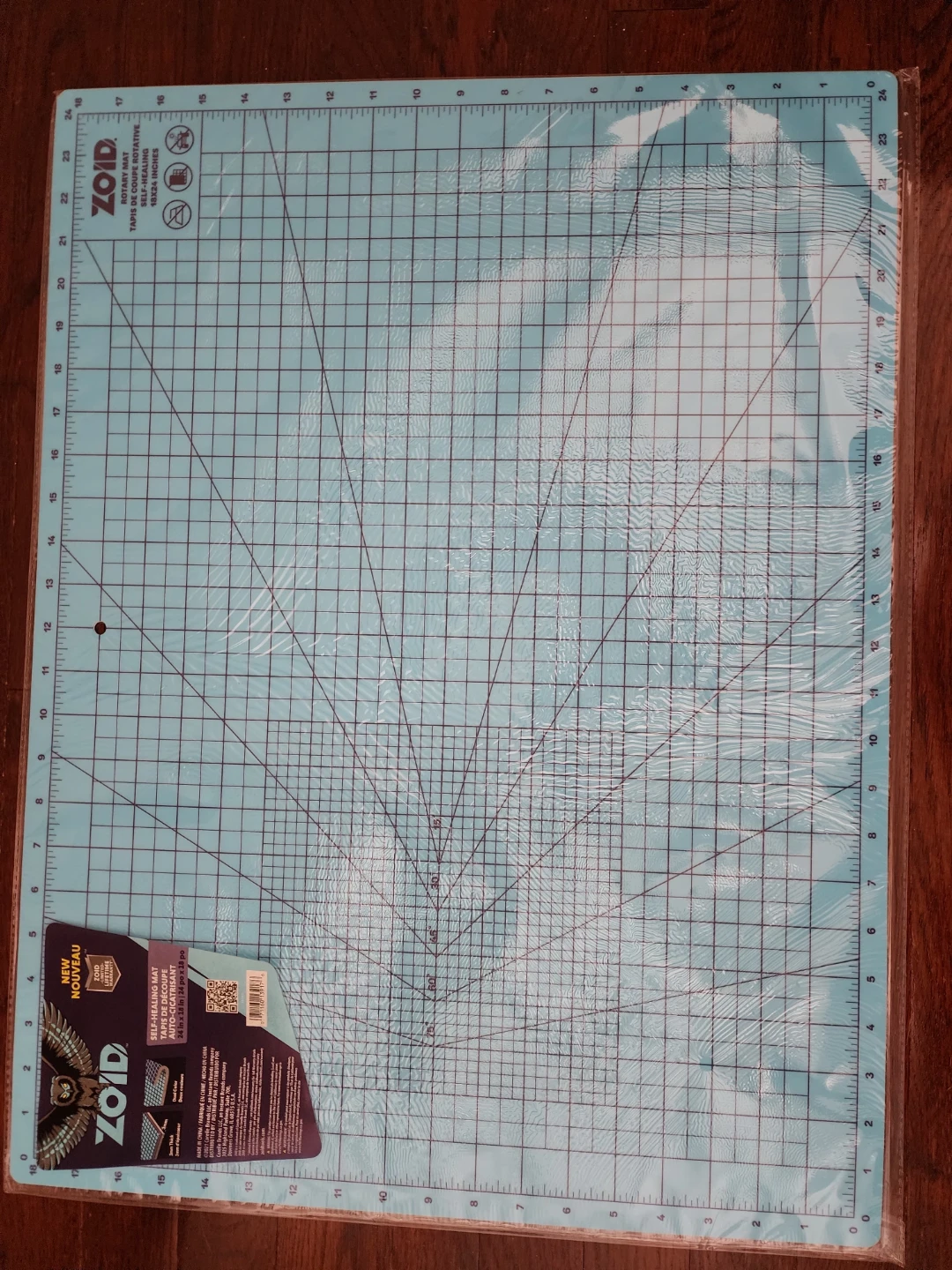 Zoid Rotary Mat - Self healing mat, 18x24 Inches