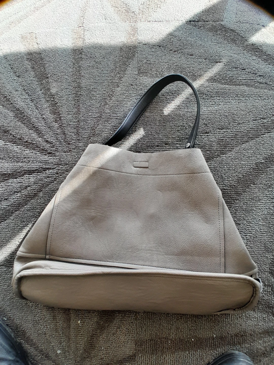 Calvin Klein Leather Tote Bag