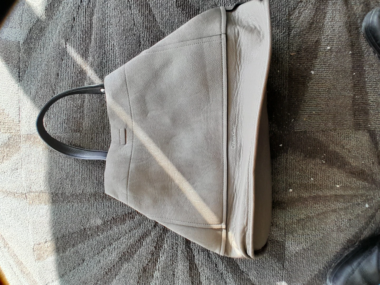 Calvin Klein Leather Tote Bag - photo 3