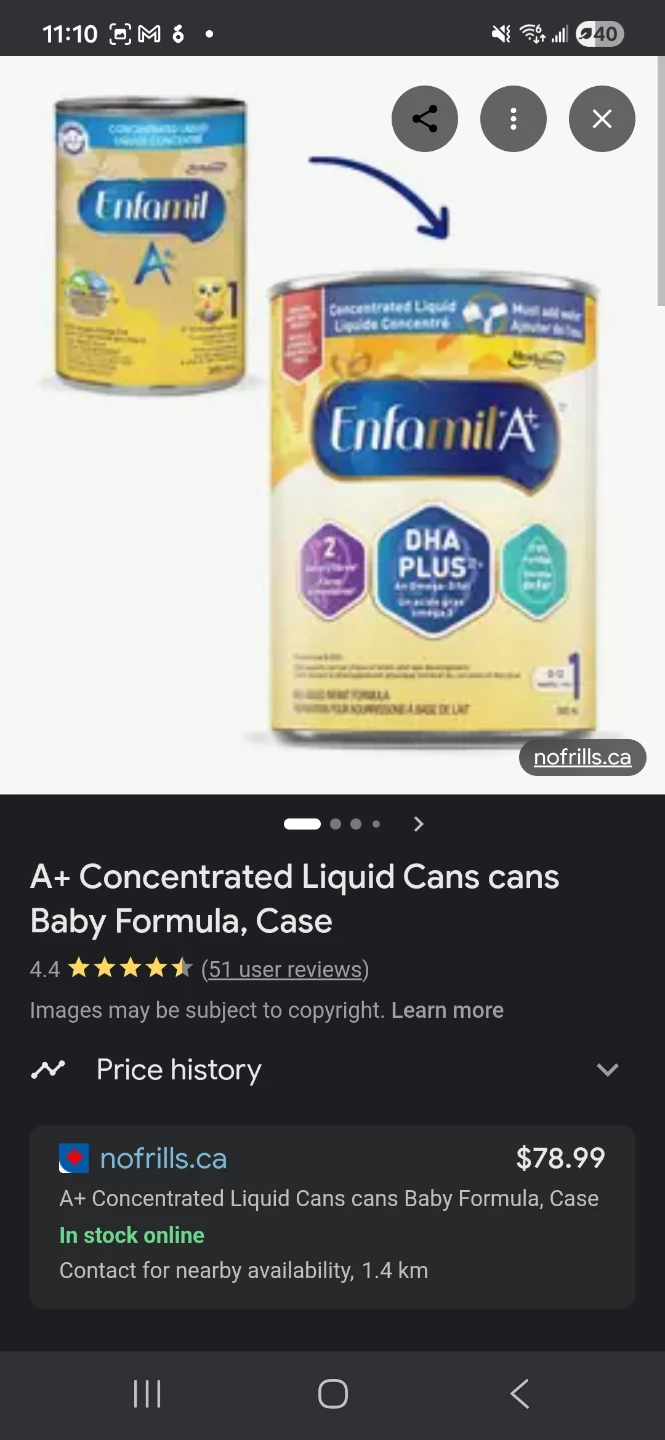 50%off Enfamil A+ Concentrated infant formula  50% off 50% off - photo 4