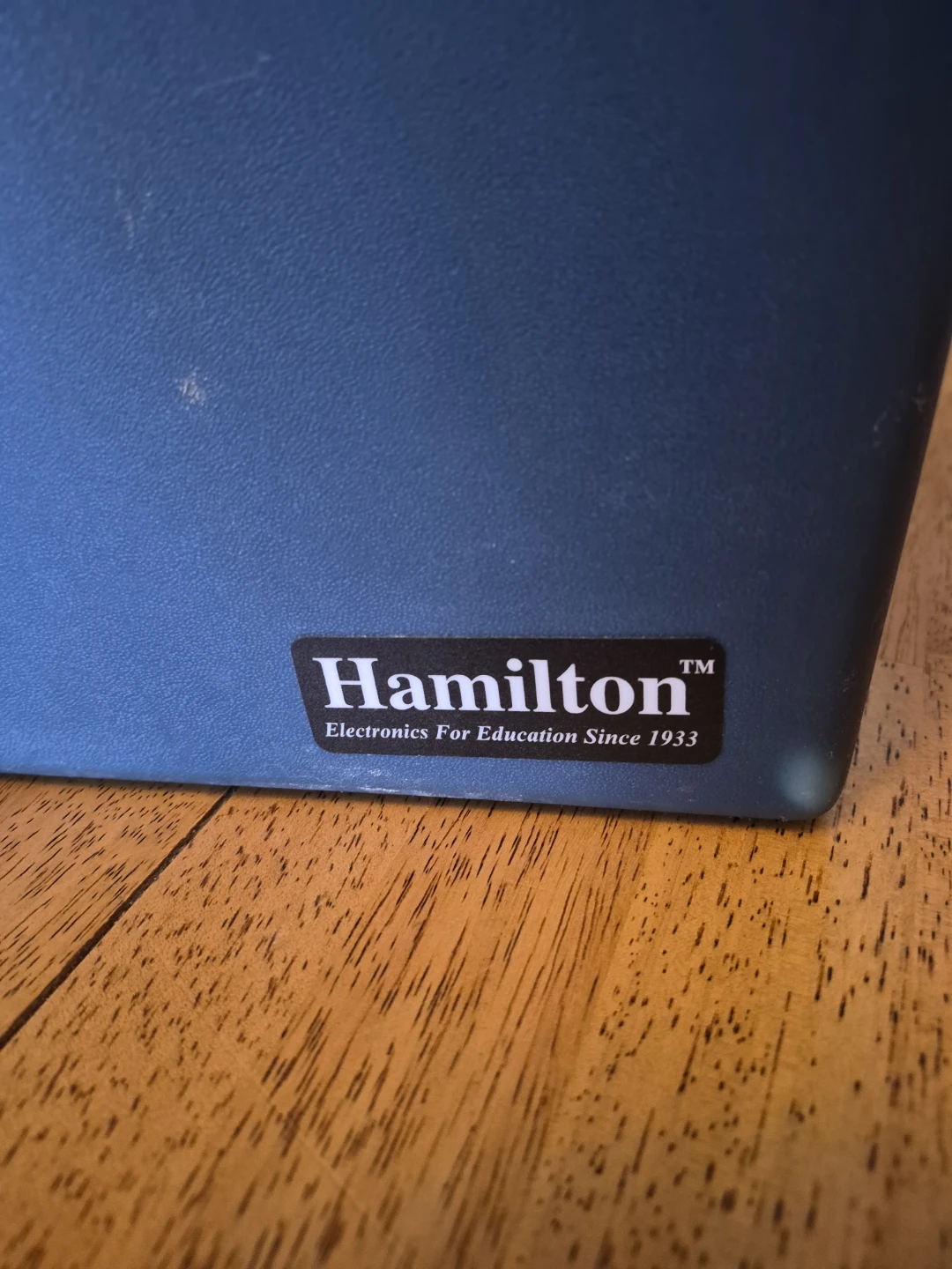Hamilton Large 20" x 13" x 11"  Blue Hard Plastic Carrying Case - photo 2