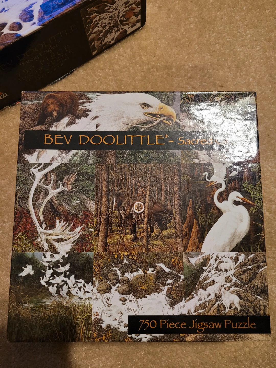 Bev Doolittle Sacred Circle 750 Piece Jigsaw Puzzle