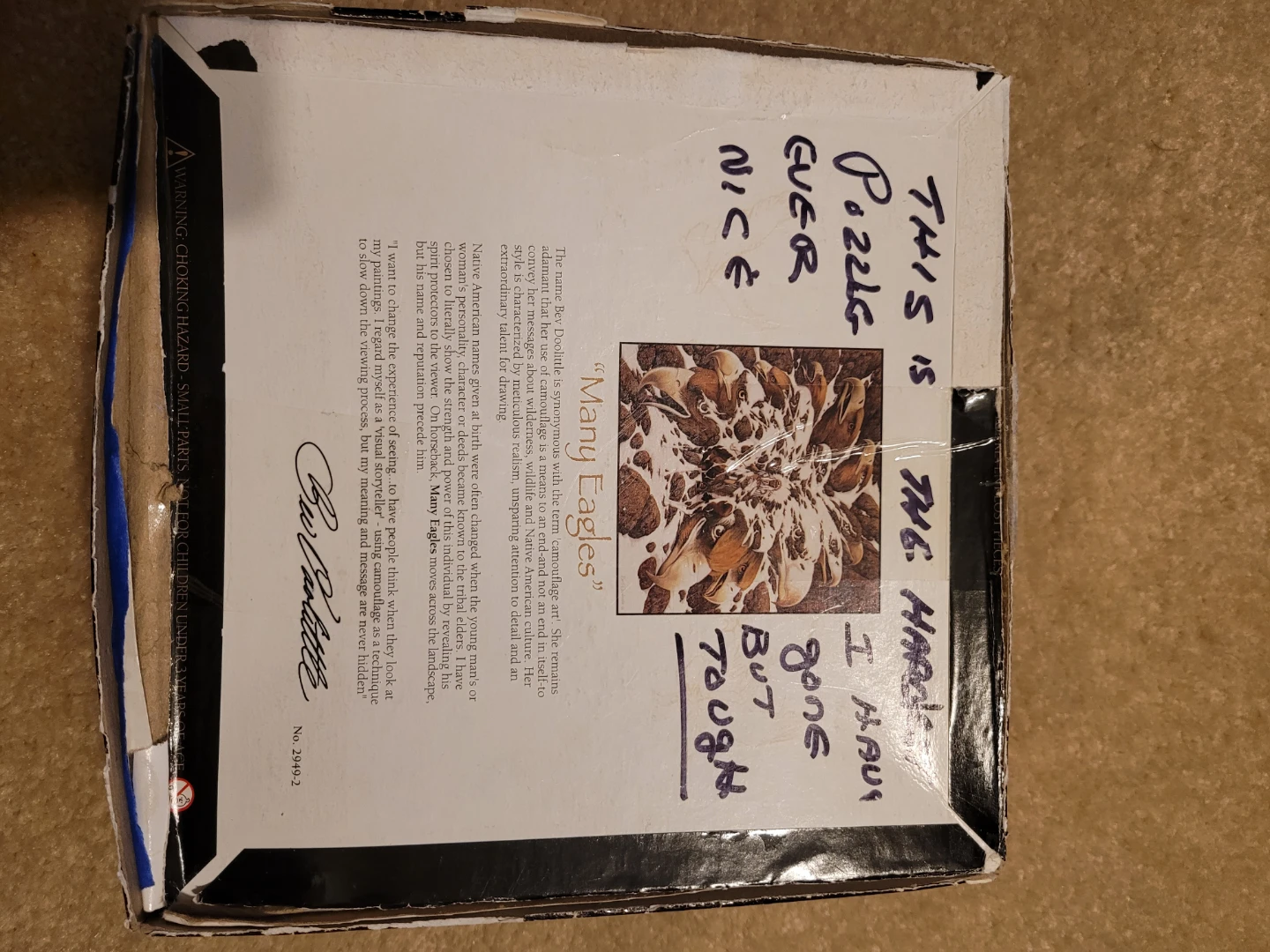 Bev Doolittle Sacred Circle 750 Piece Jigsaw Puzzle - photo 4