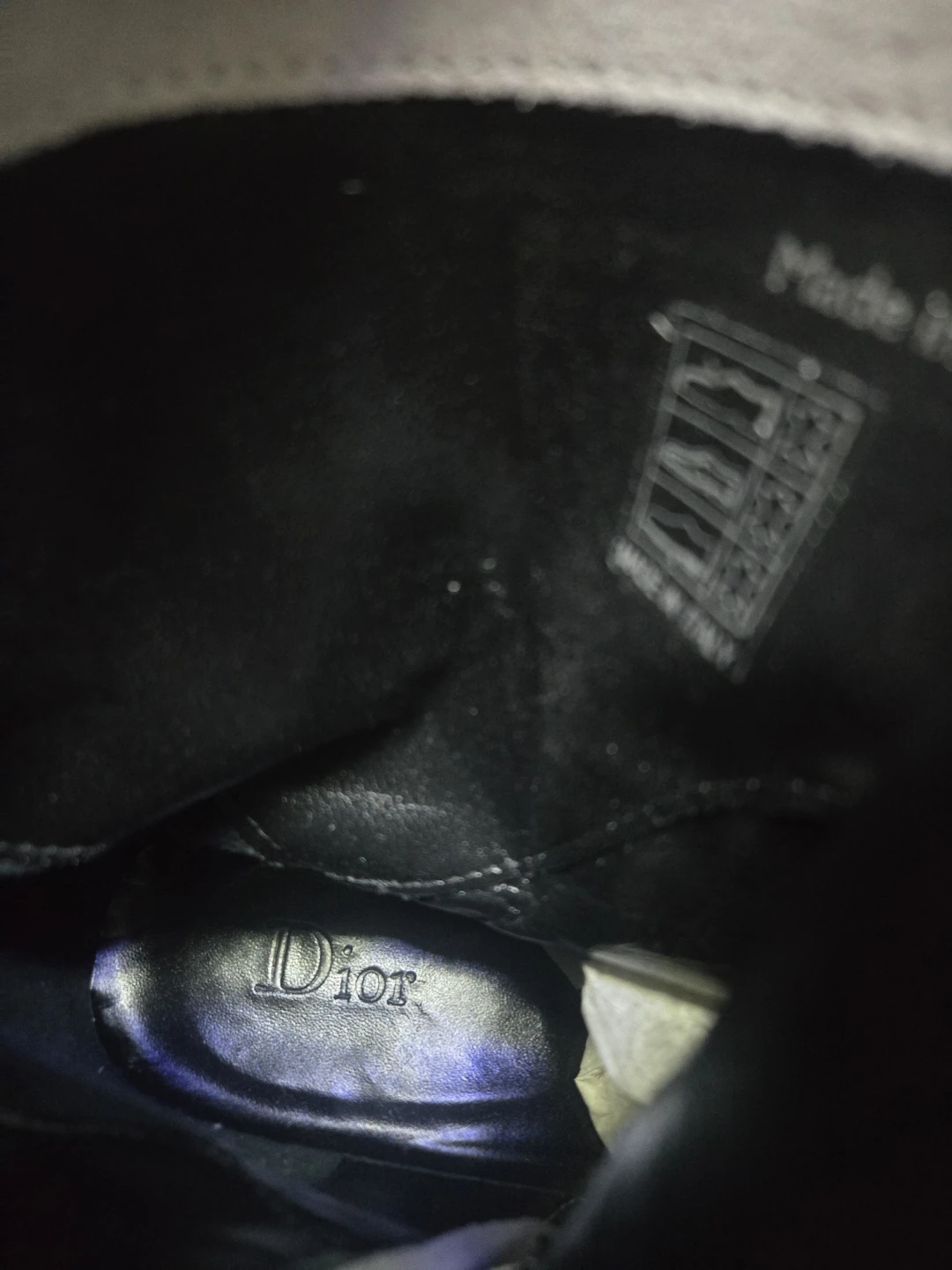 Dior Grey Suede Ankle Boots - Size 9E (US) - photo 2