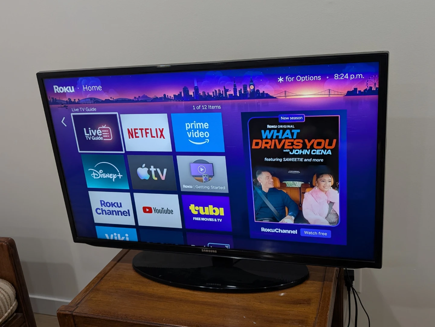 Samsung Roku 40"  TV