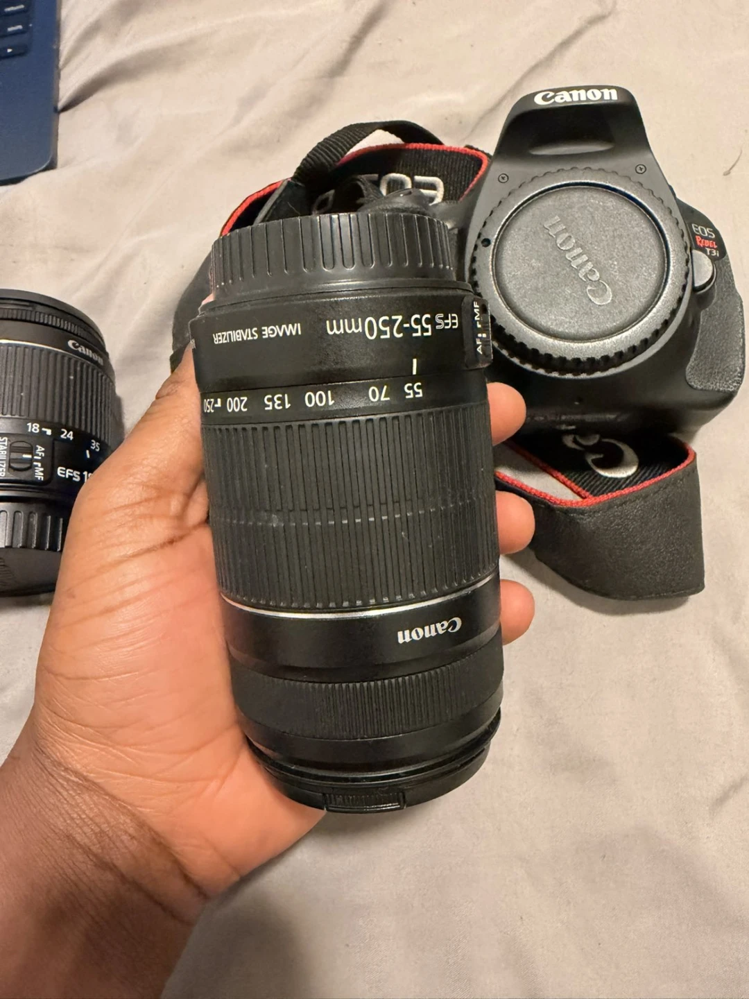 Canon EOS Rebel T3i DSLR Camera with 18-55mm & 55-250mm Lens - photo 5