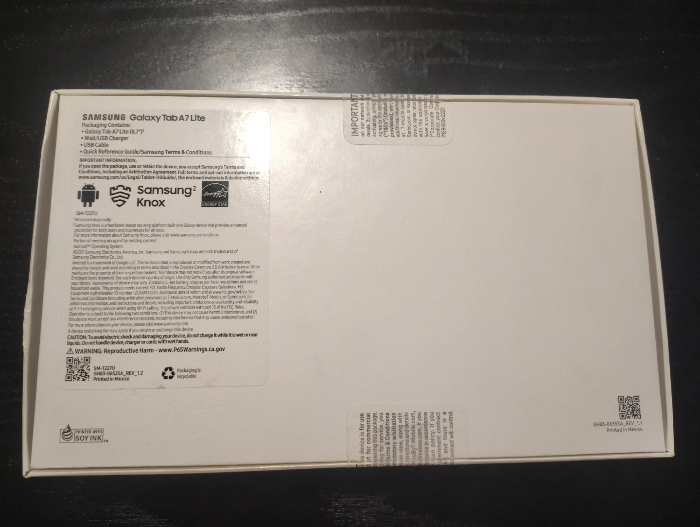 Samsung Galaxy Tab A7 Lite - Brand new - photo 2