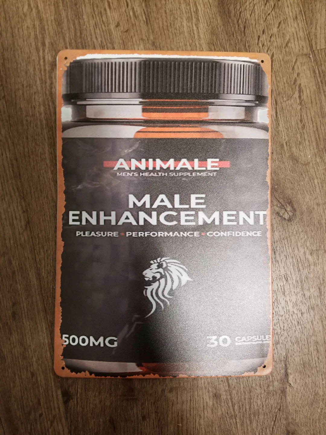 Animale Metal Sign Brand New