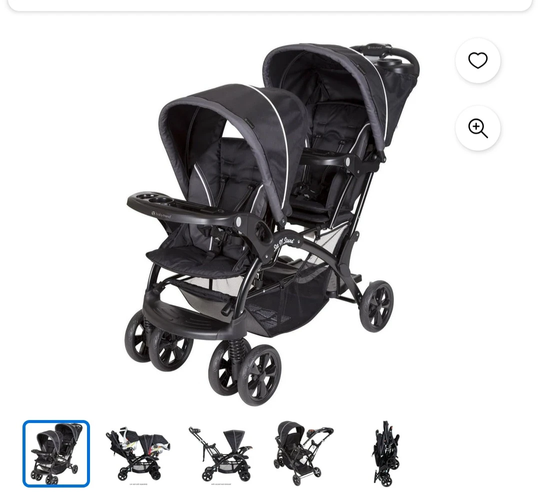 Baby Trend Sit N Stand Double Stroller
