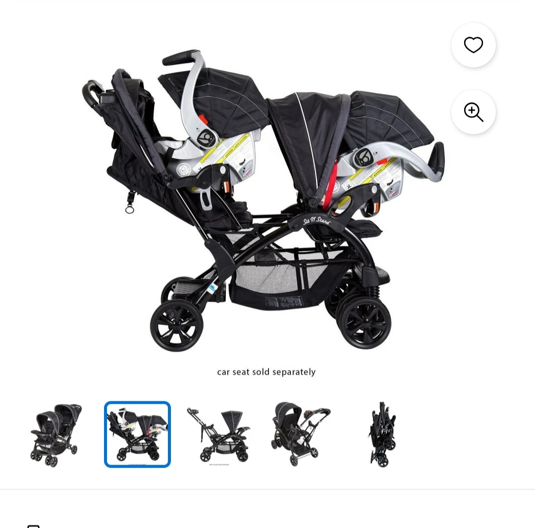 Baby Trend Sit N Stand Double Stroller - photo 3