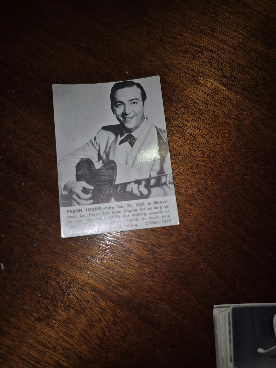 Faron Young Photograph