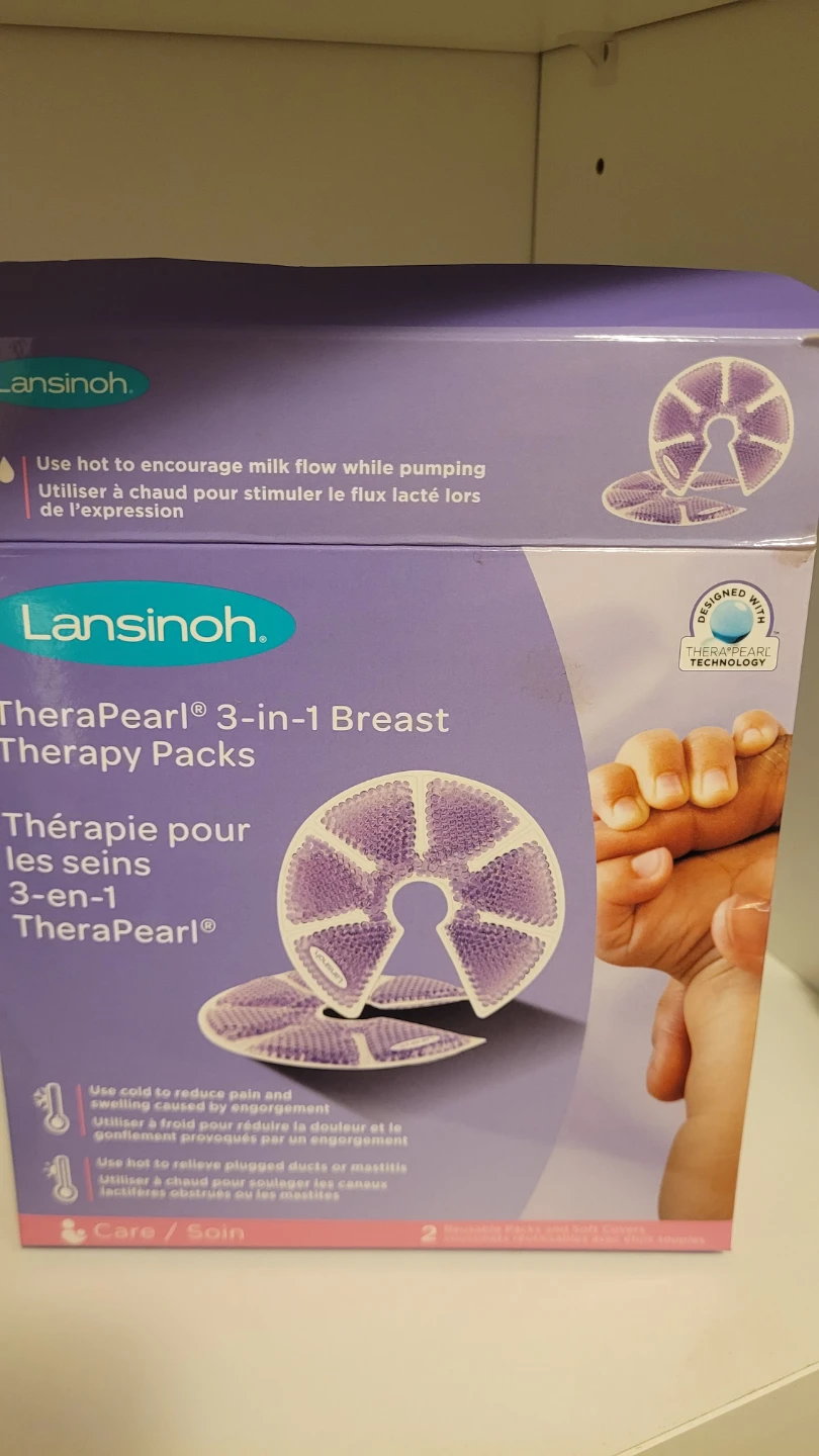 Lansinoh TheraPearl 3-in-1 Breast Therapy Packs