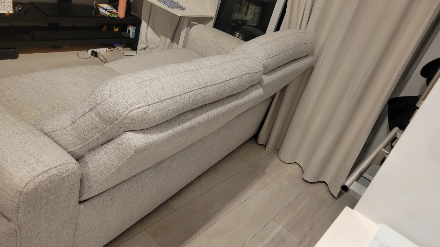 Light Grey 2-Seater Power Reclining Sofa - photo 3
