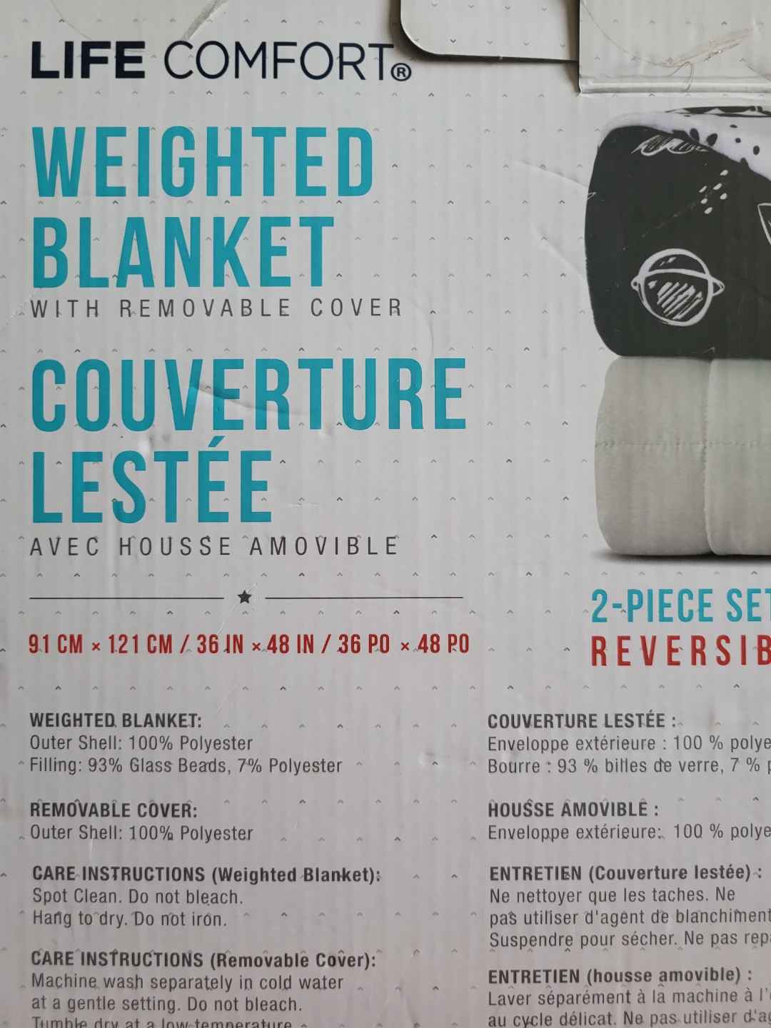 NEW Life Comfort Weighted blanket kids - photo 2