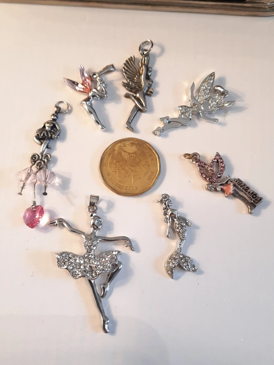 Assorted Charms - Fairy, Ballerina, Mermaid & More - photo 3