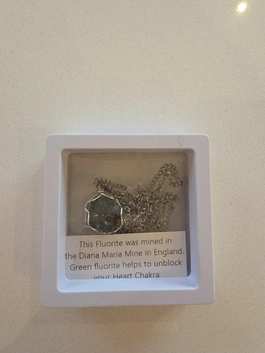 Fluorite Diana Maria Mine Necklace