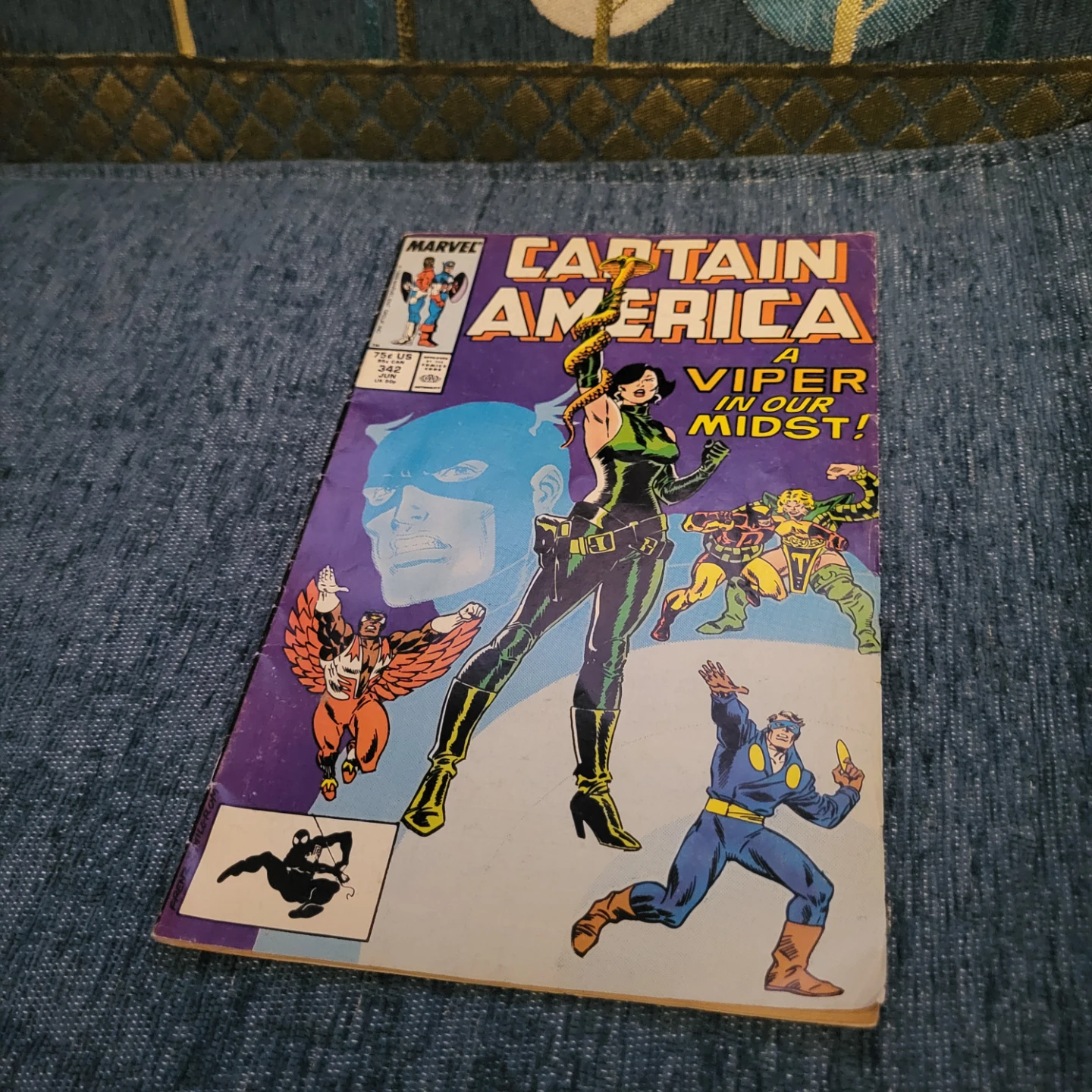 Captain America Comic Book #342
