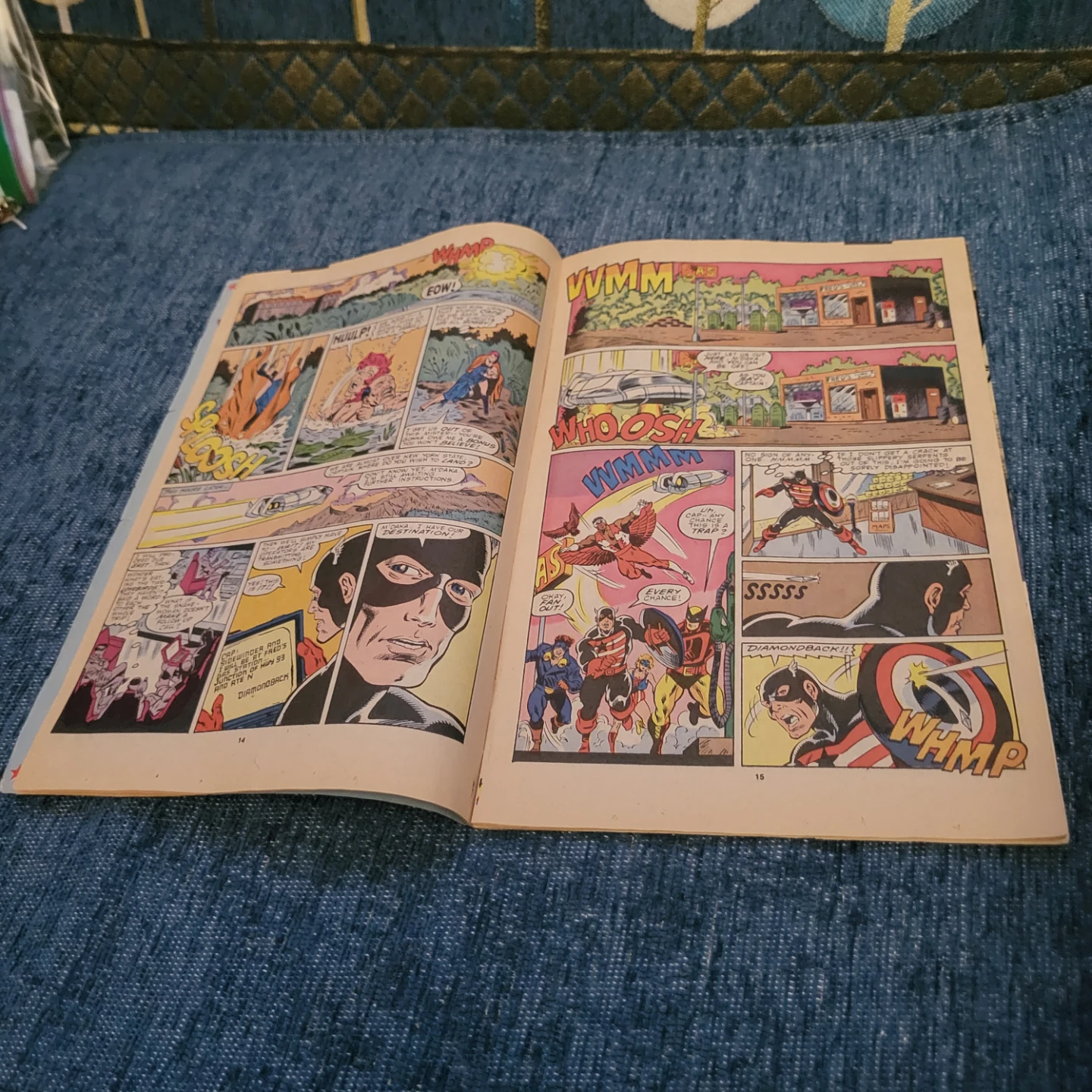 Captain America Comic Book #342 - photo 3