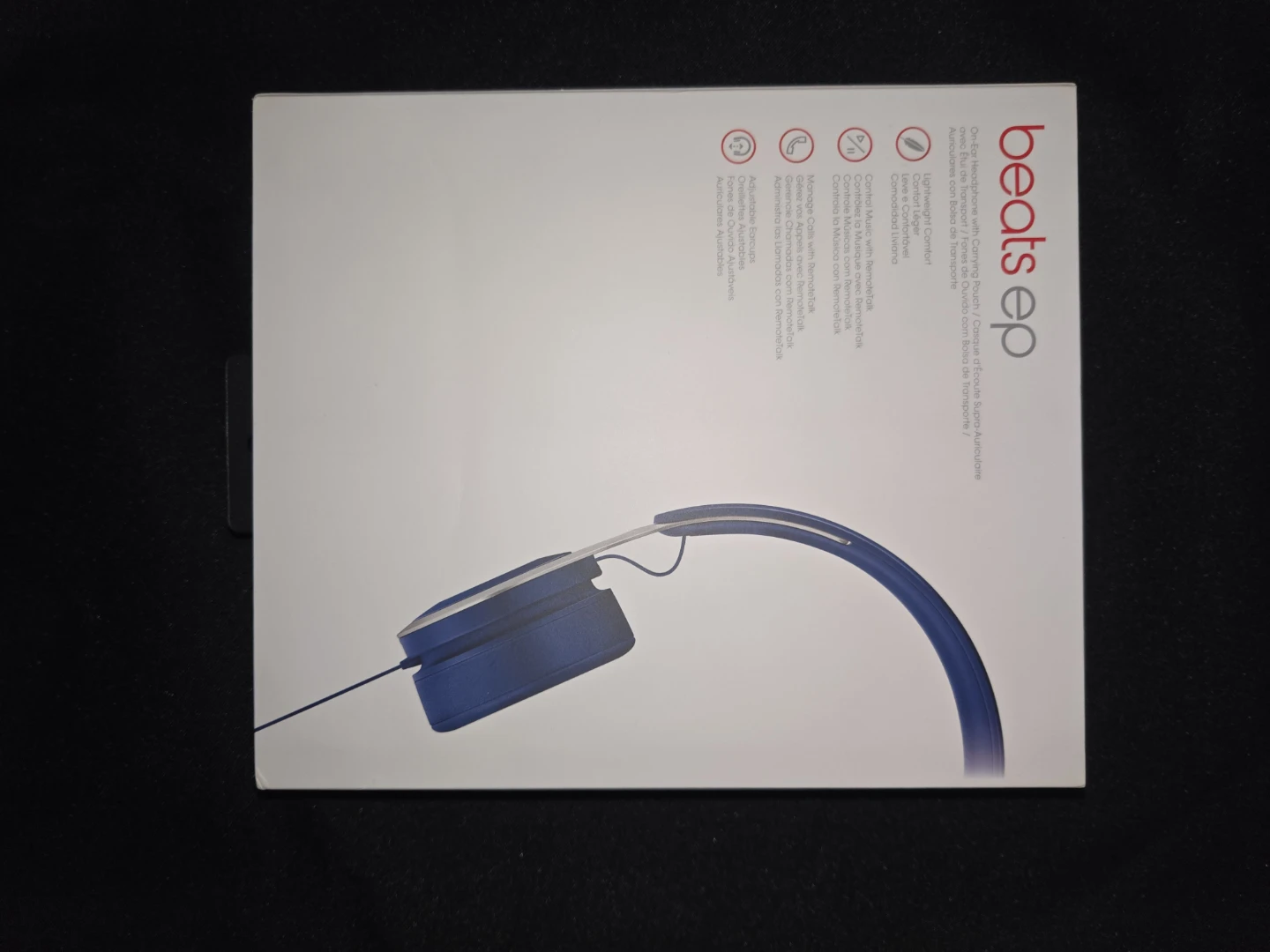 Beats EP Blue Headphones - Like New! - photo 3