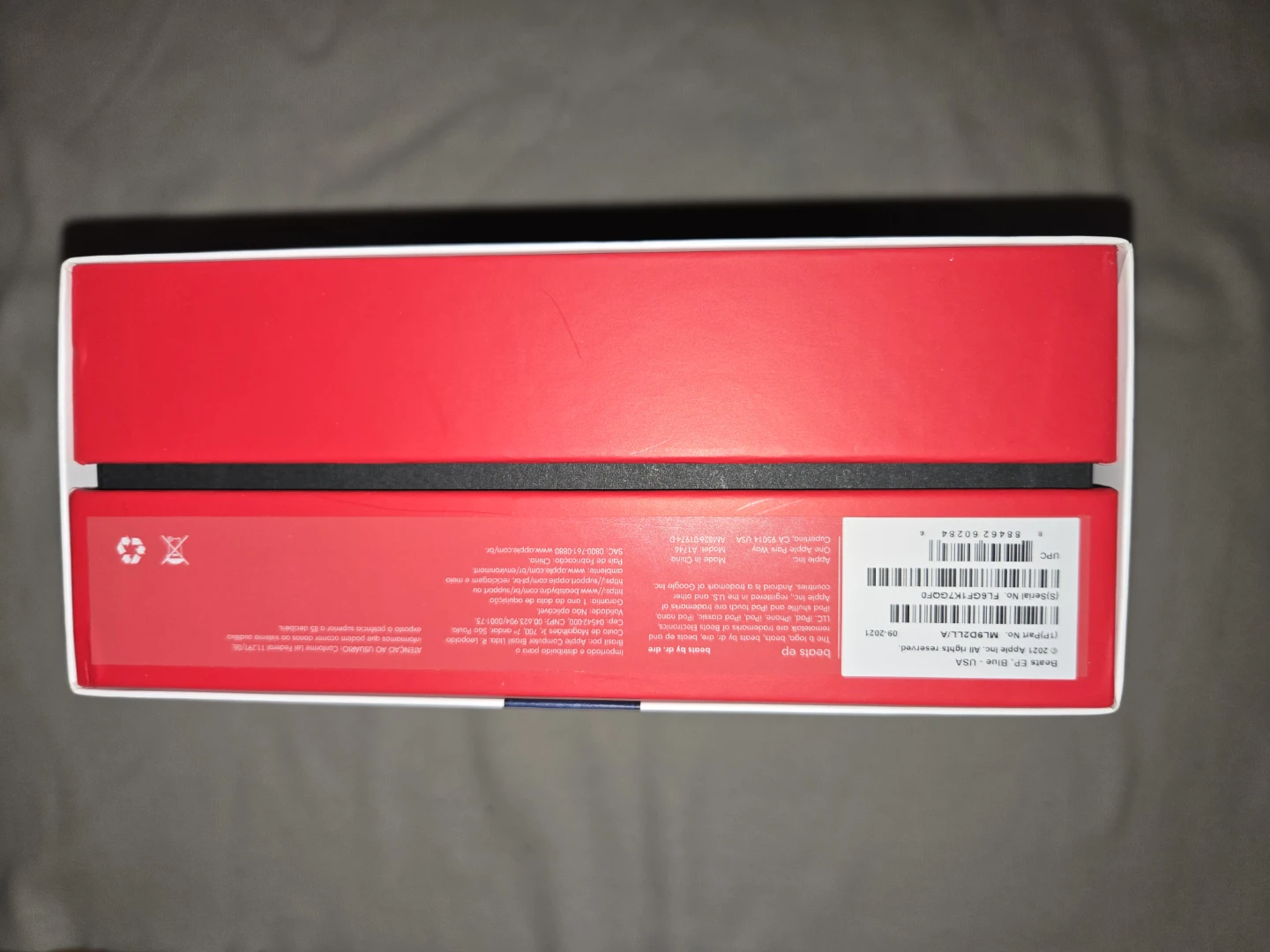 Beats EP Blue Headphones - Like New! - photo 4