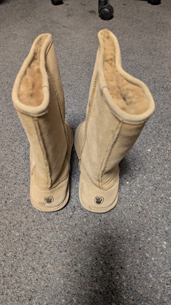 Bearpaw Boots Tan Suede Shearling Lined - photo 4