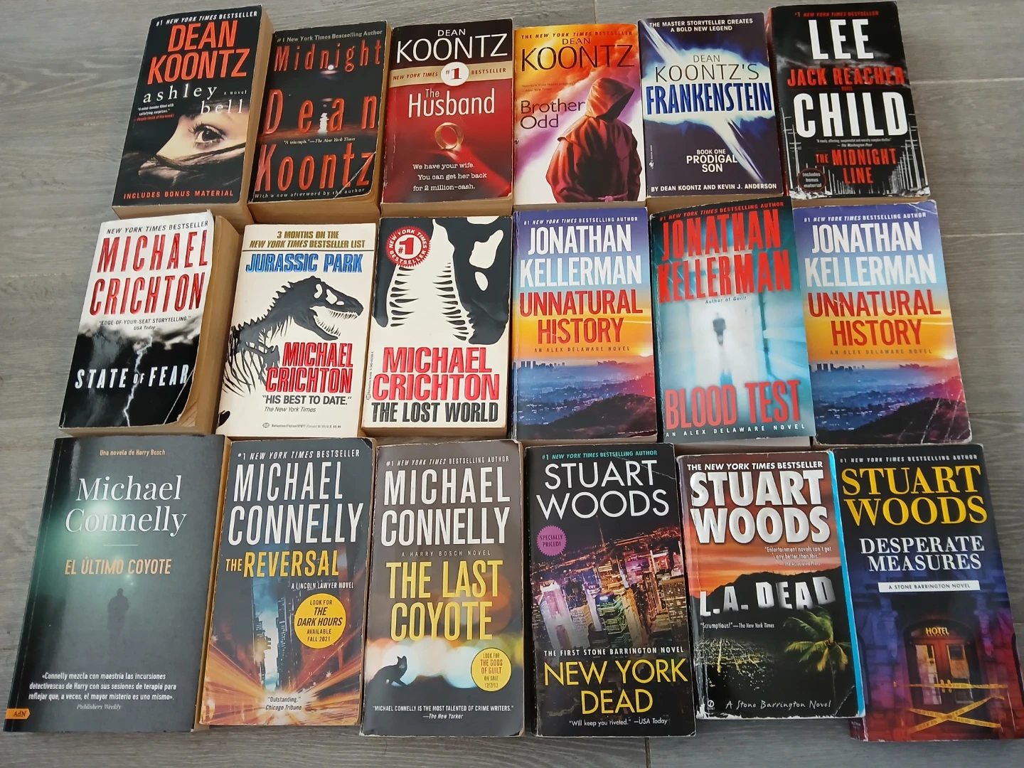 Lot of Assorted Thriller Novels. $2 EACH CASH. - photo 2
