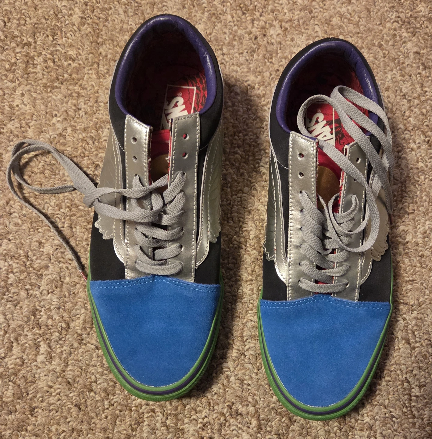 Vans X Marvel Old Skool What The Avengers Mens Size 11 Sneakers
