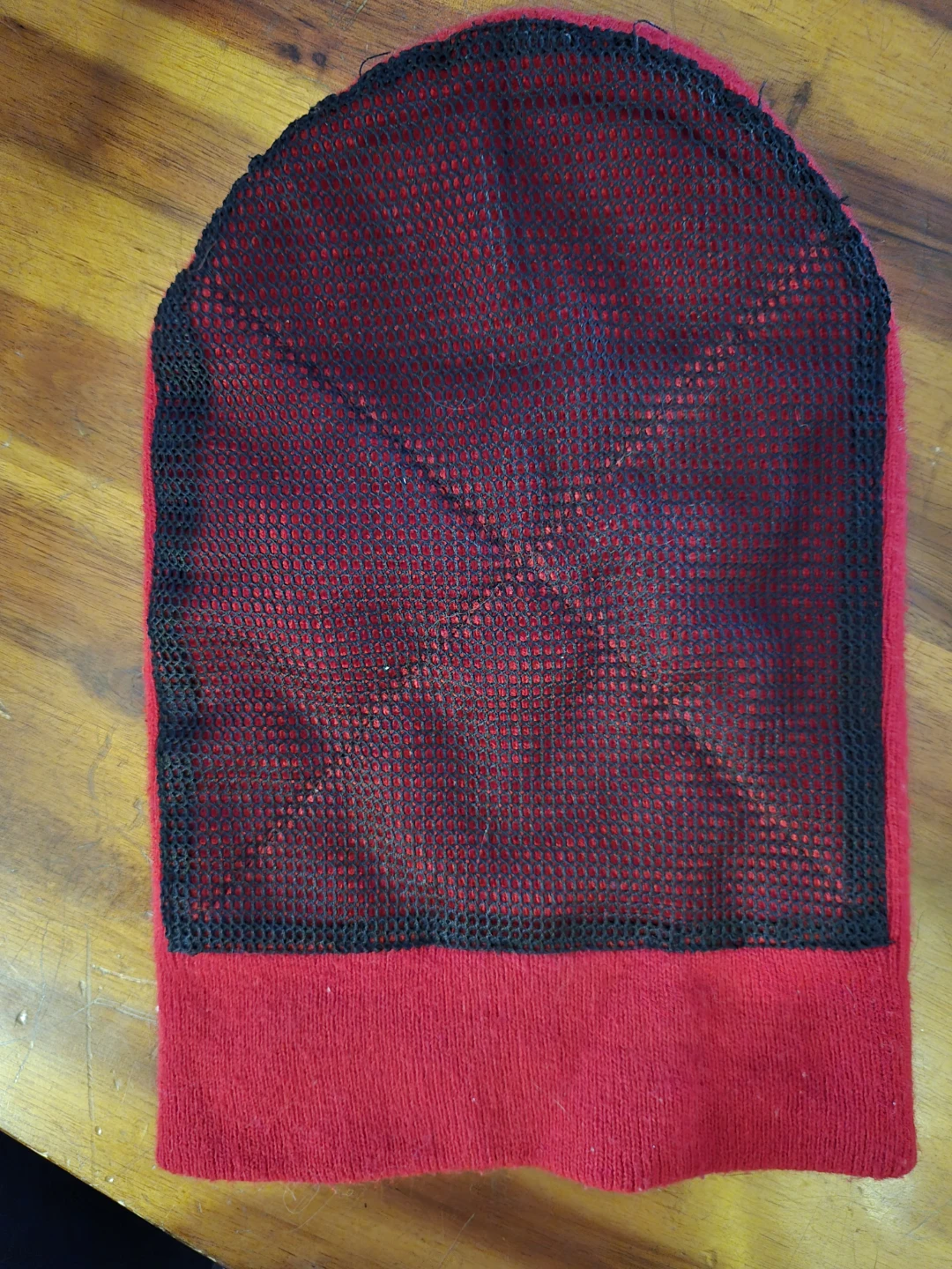 Breakdance Knit Beanie with Mesh Panel - photo 2