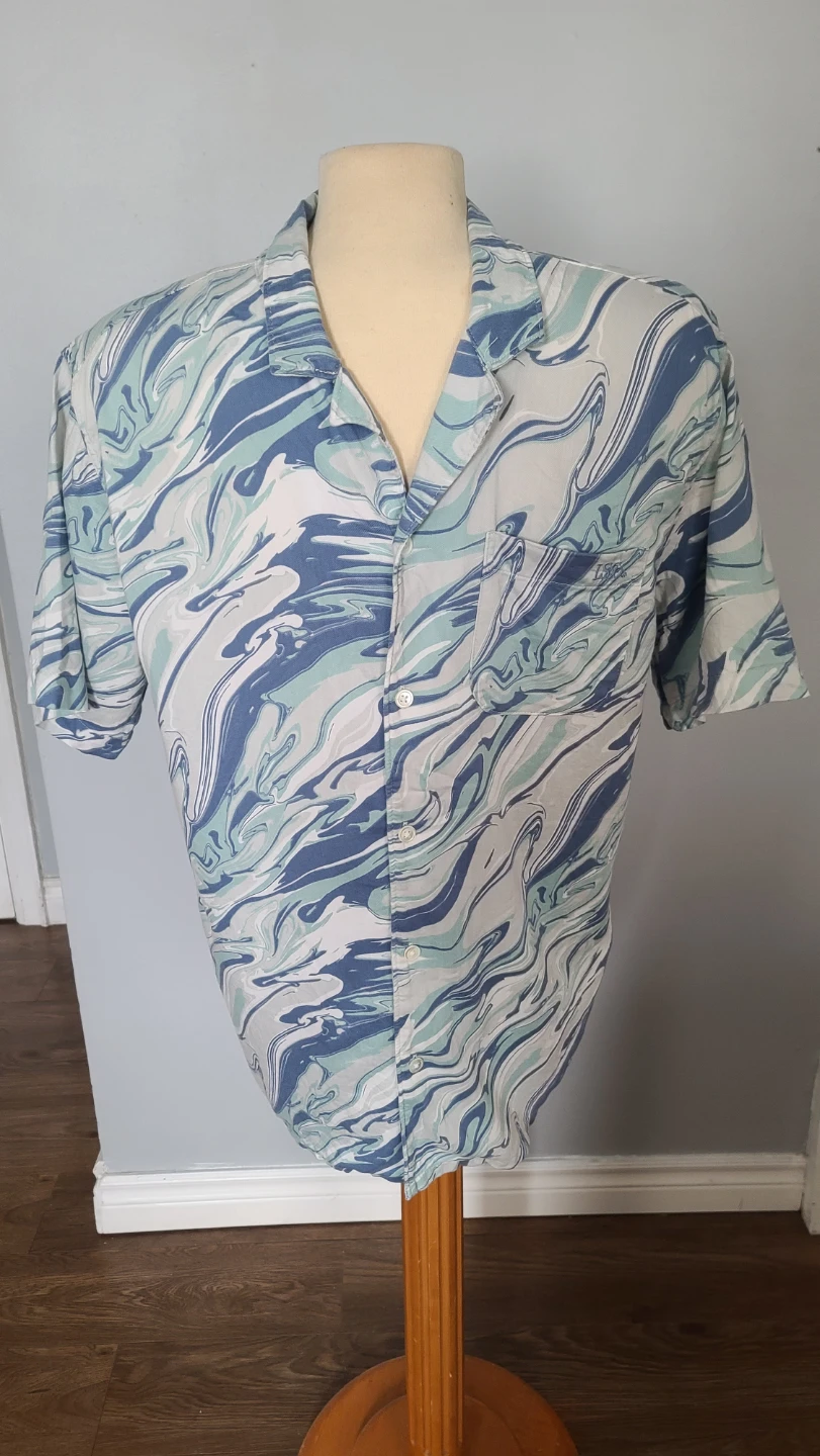Men's Short Sleeve Button-Ups (Medium) 🏆 - photo 3
