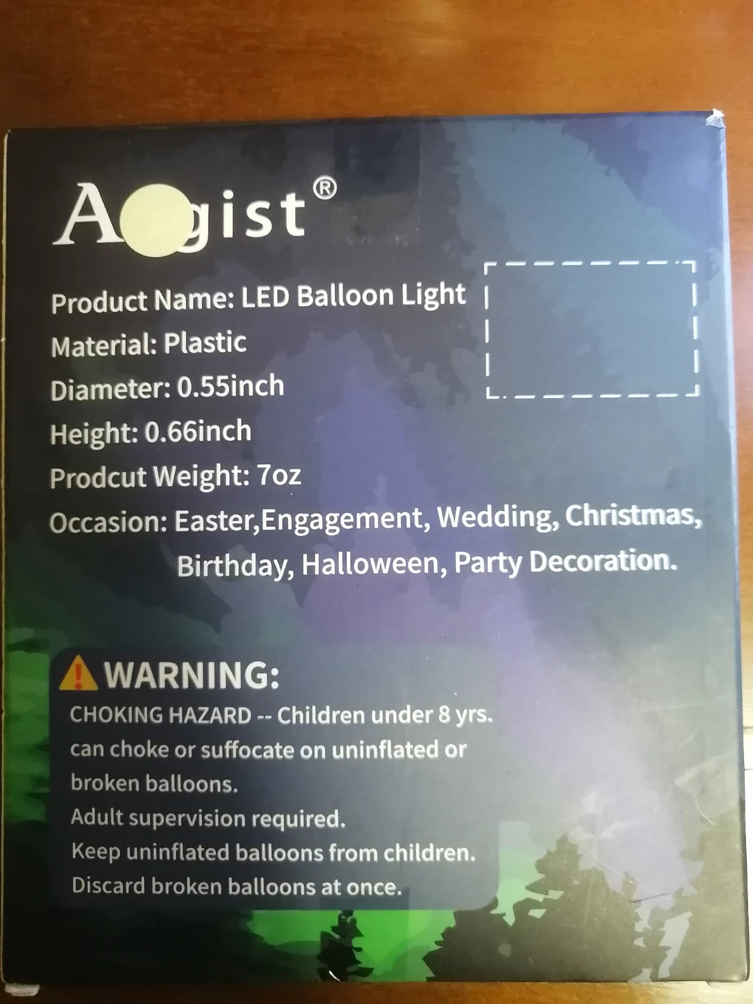 Agist LED Balloon Lights - New in Box! - photo 3