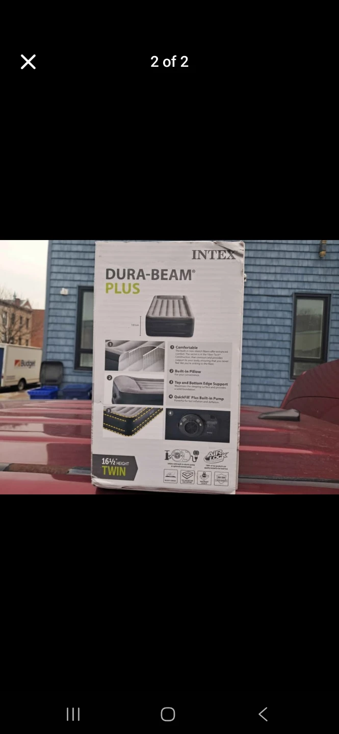 Intex Dura-Beam Plus Twin Air Mattress - NEW
